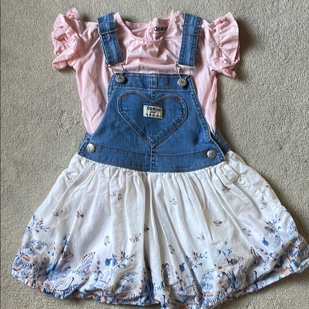 Oshkosh jumper with matching shirt